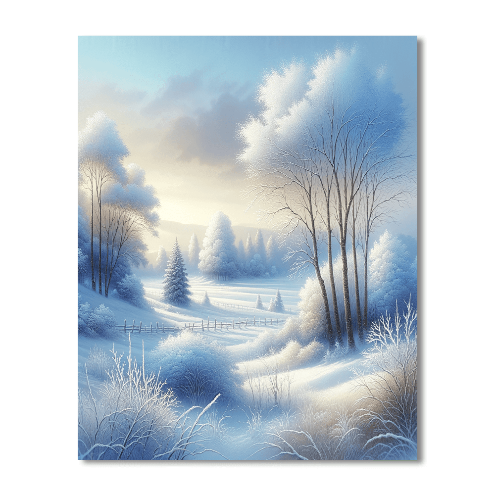 Winter Wonderland Delight Paint By Number