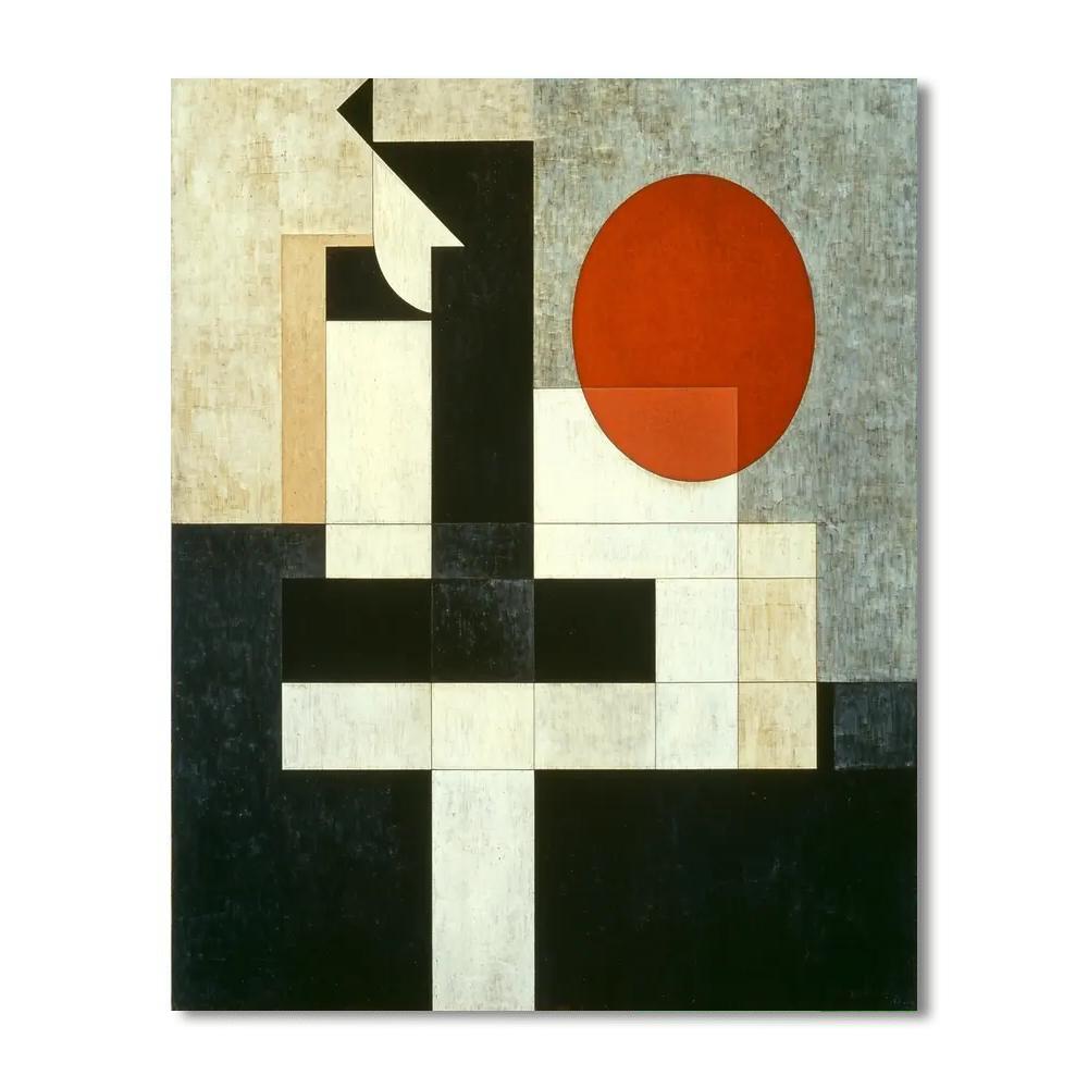 Kazimir Malevich Inspired Symbolic Dimensions  Paint By Color