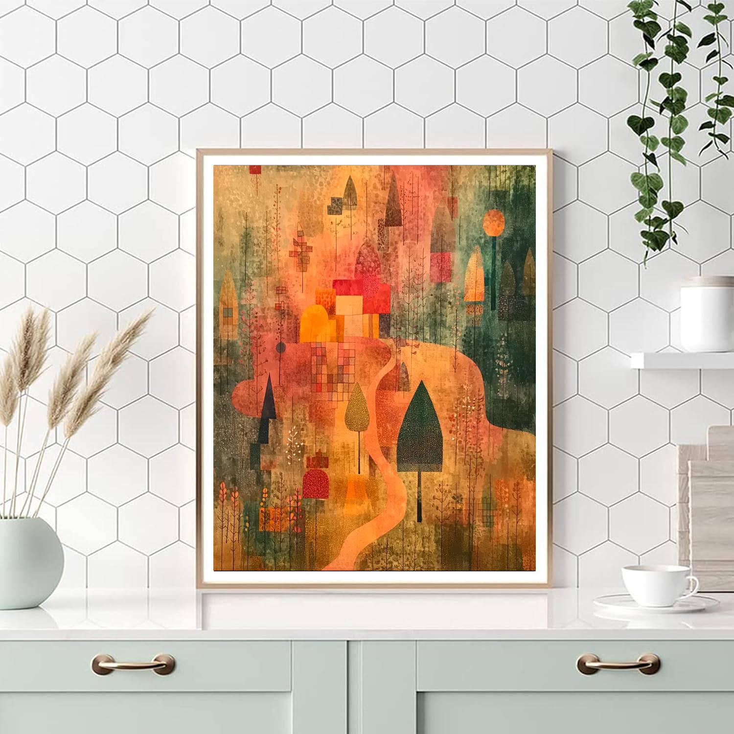 Paul Klee Inspired Dreamscapes Of Color  Paint By Numbers