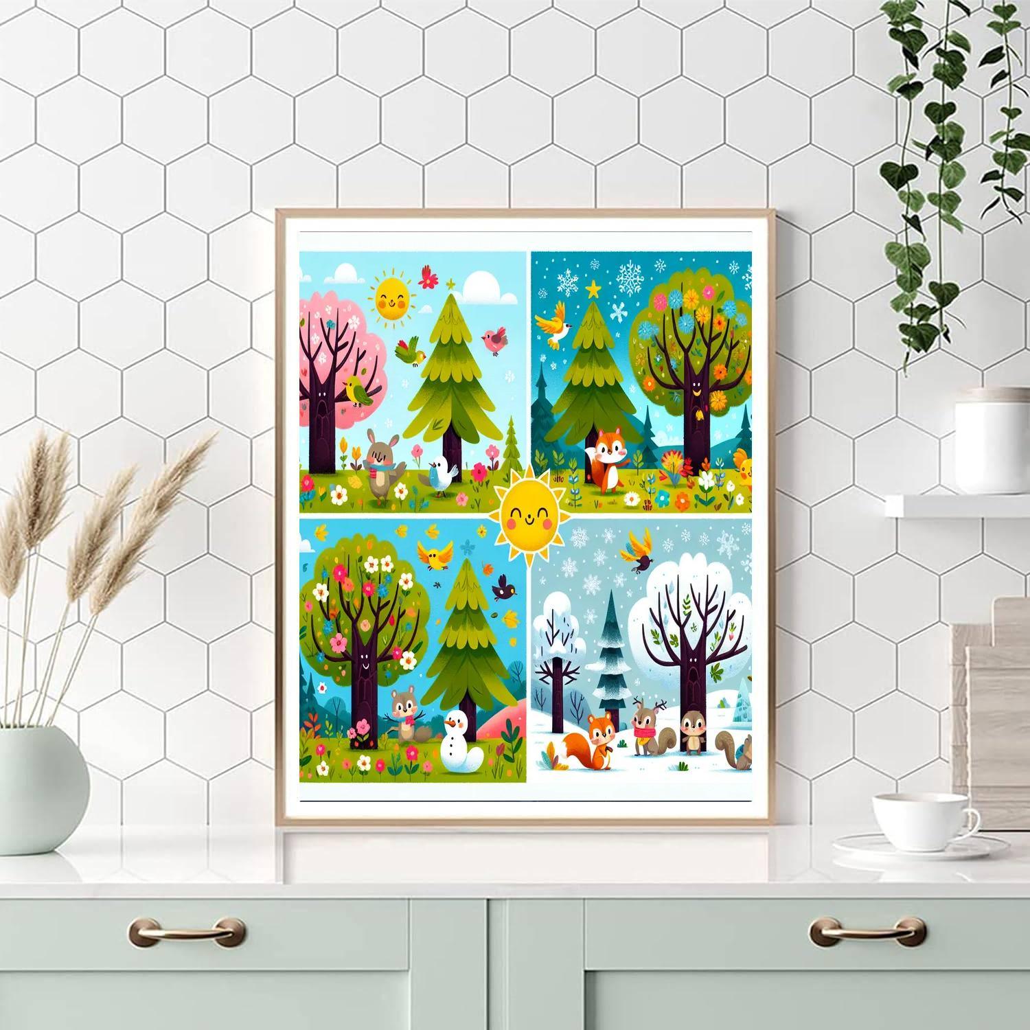 Seasonal Fun Paint By Color