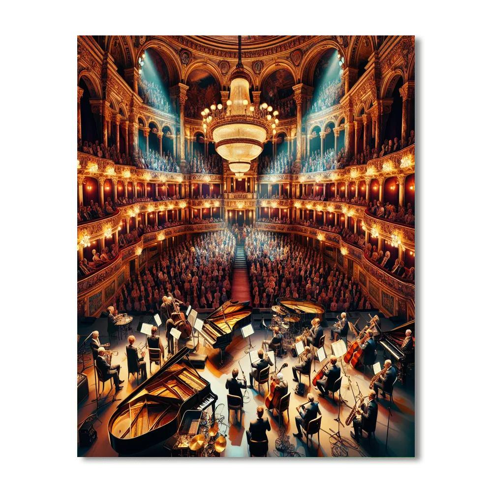 Jazz Fest Wien - Vienna, Austria DIY Paint By Numbers