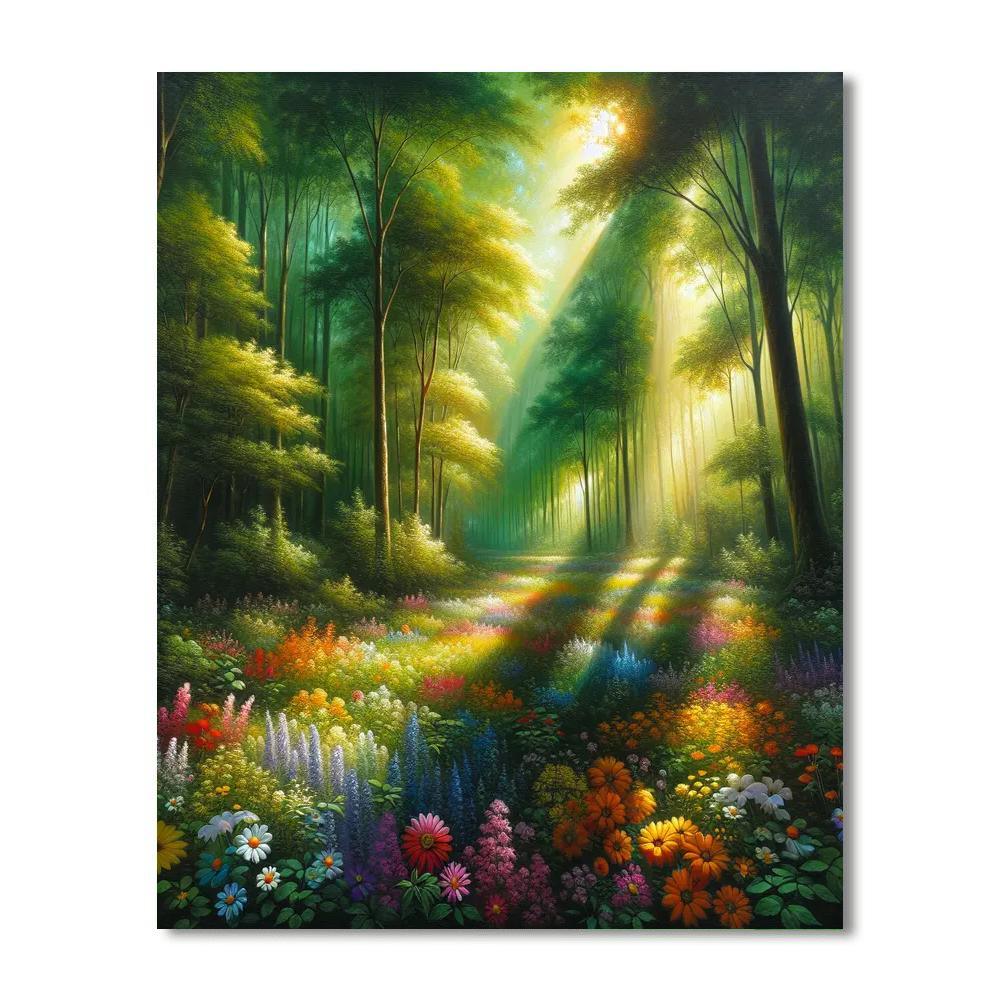 Enchanting Forest Escape Paint By Numbers Kits