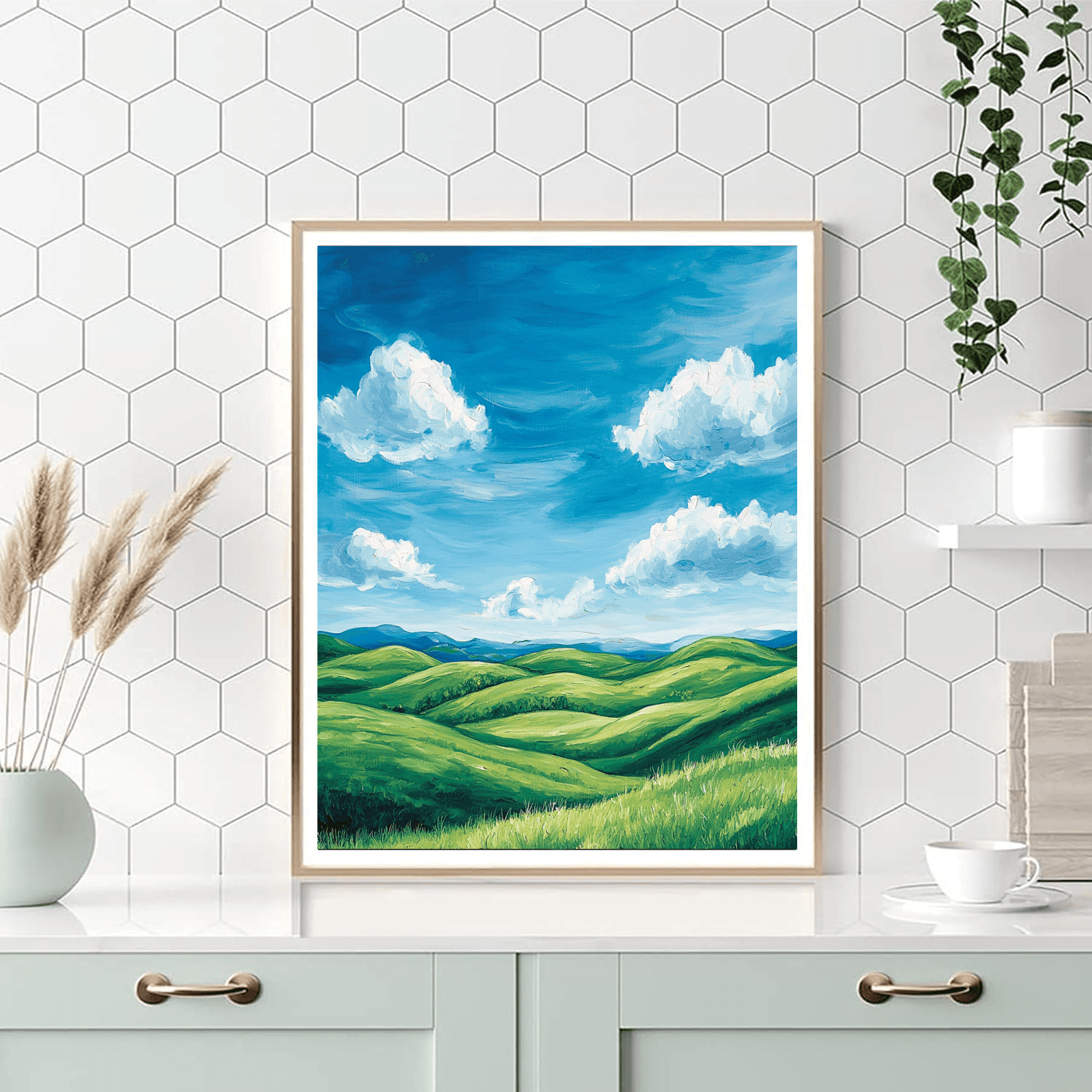 Constable Inspired Rural Charm  DIY Paint By Numbers