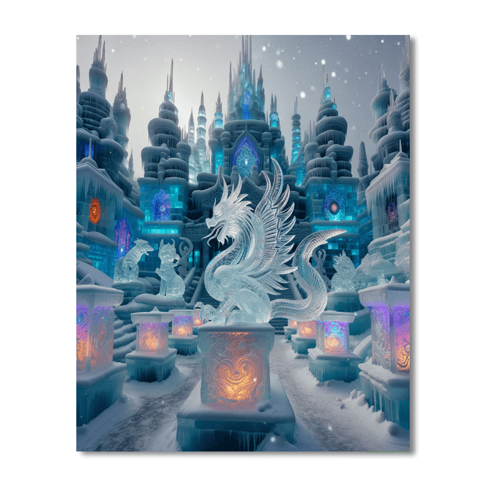 Harbin Ice And Snow Festival - Harbin Paint By Color