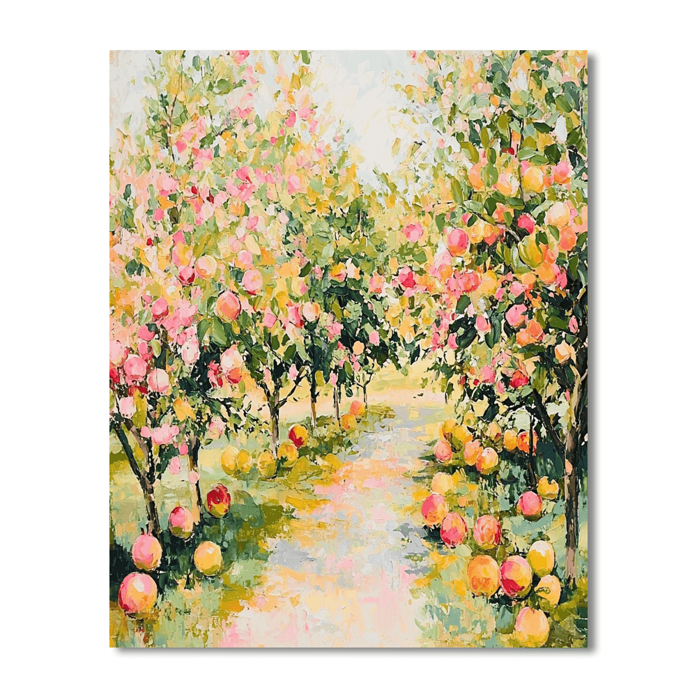 Claude Monet Inspired Sweet Fruit Orchard  DIY Paint By Numbers