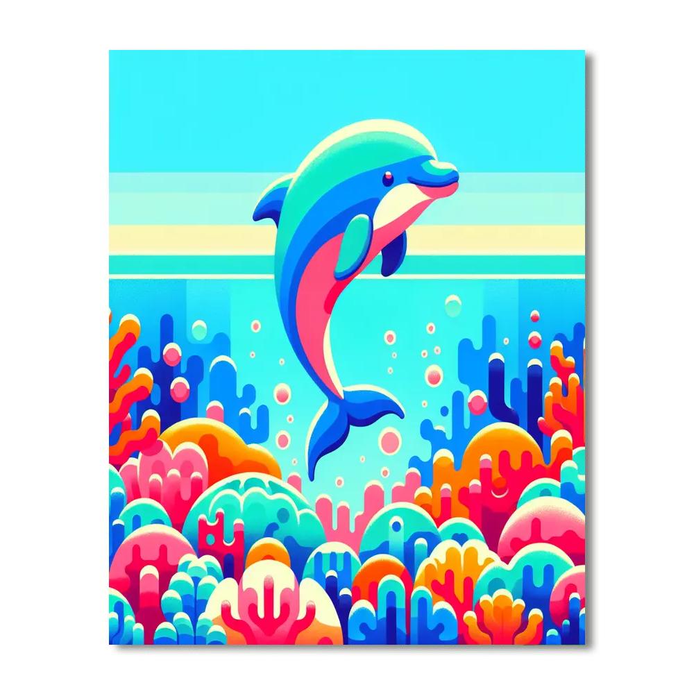 Exciting Underwater Exploration Number Painting