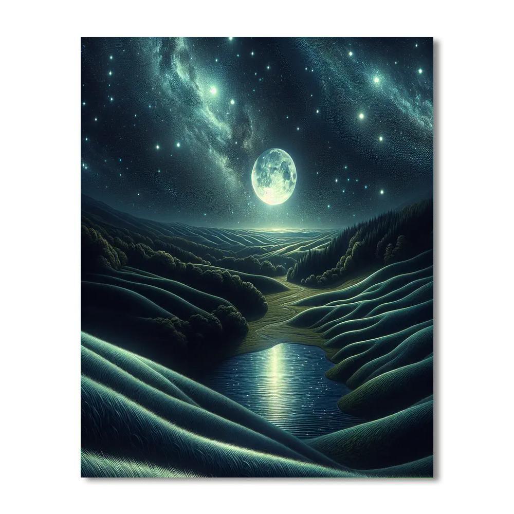 Enchanting Starlit Skies Paint By Color