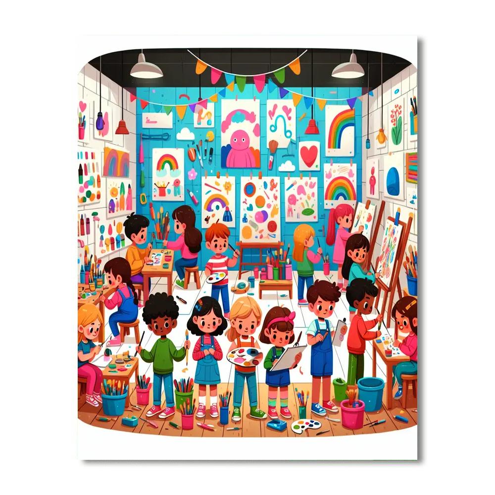 Artistic Adventure Paint By Numbers Kits