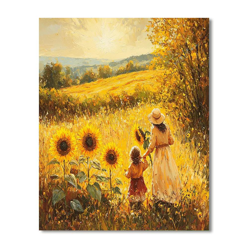 Golden Field Of Memories Paint By Number