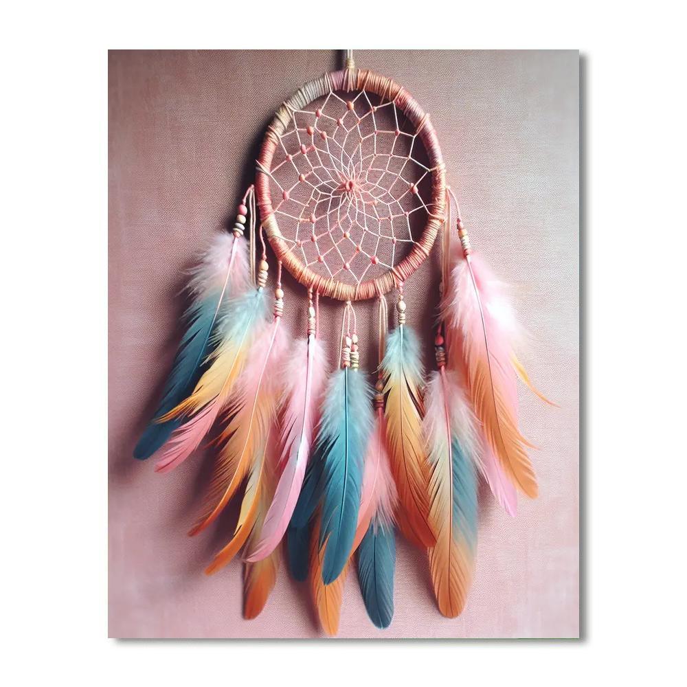 Boho Dreamcatcher Delight Paint By Color