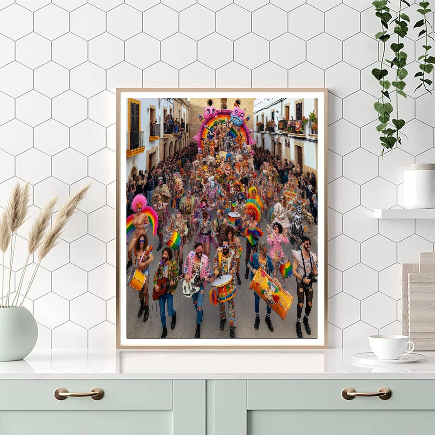 Alcázar Carnival - Spain Paint By Numbers Art