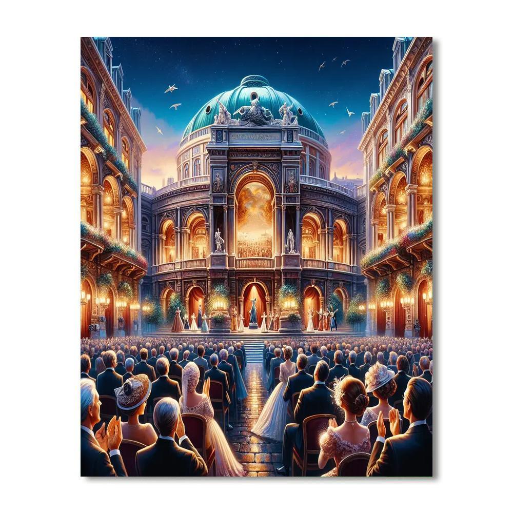 Vienna Festival - Austria Paint By Numbers Art