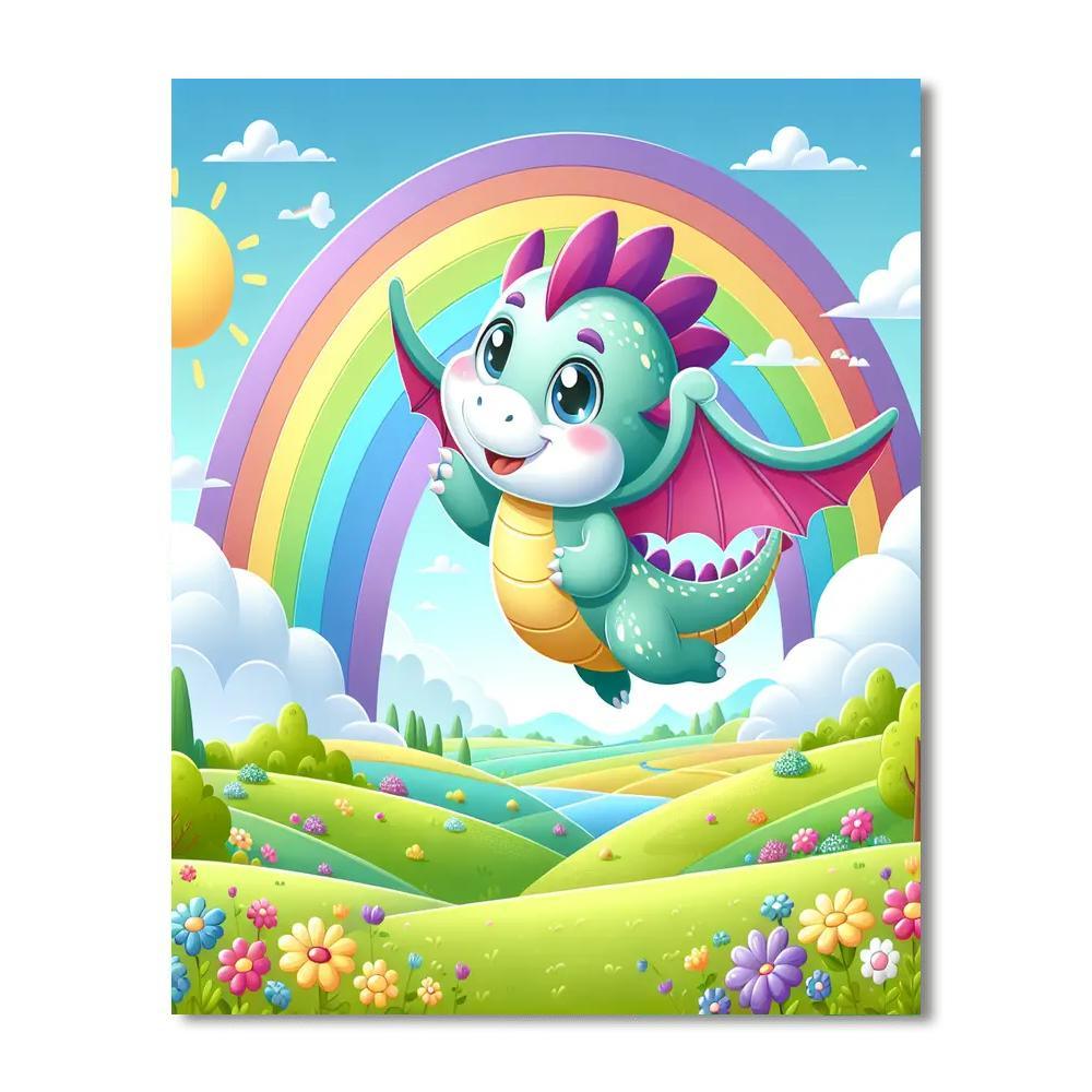Magical Creature Adventures Numbered Painting Kits