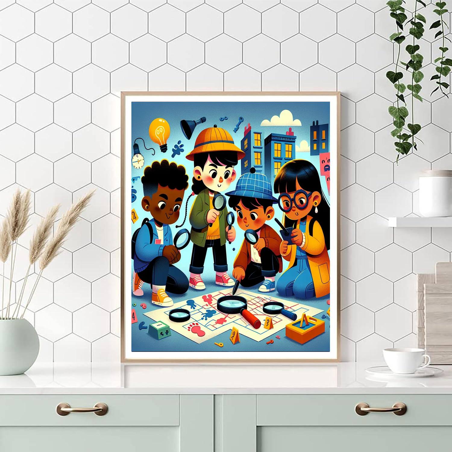 Super Sleuth Adventures Number Painting