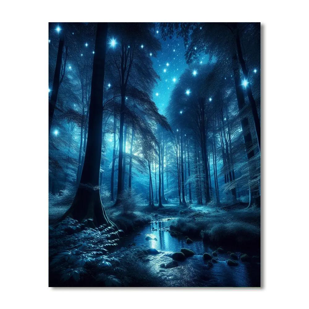 Starry Woodland Dream Paint By Numbers Kits