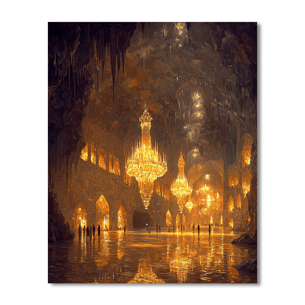 Wieliczka Salt Mine Paint By Numbers Kits