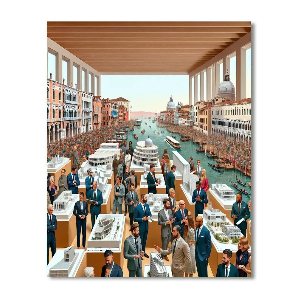 Biennale Architettura - Venice Paint By Numbers Art