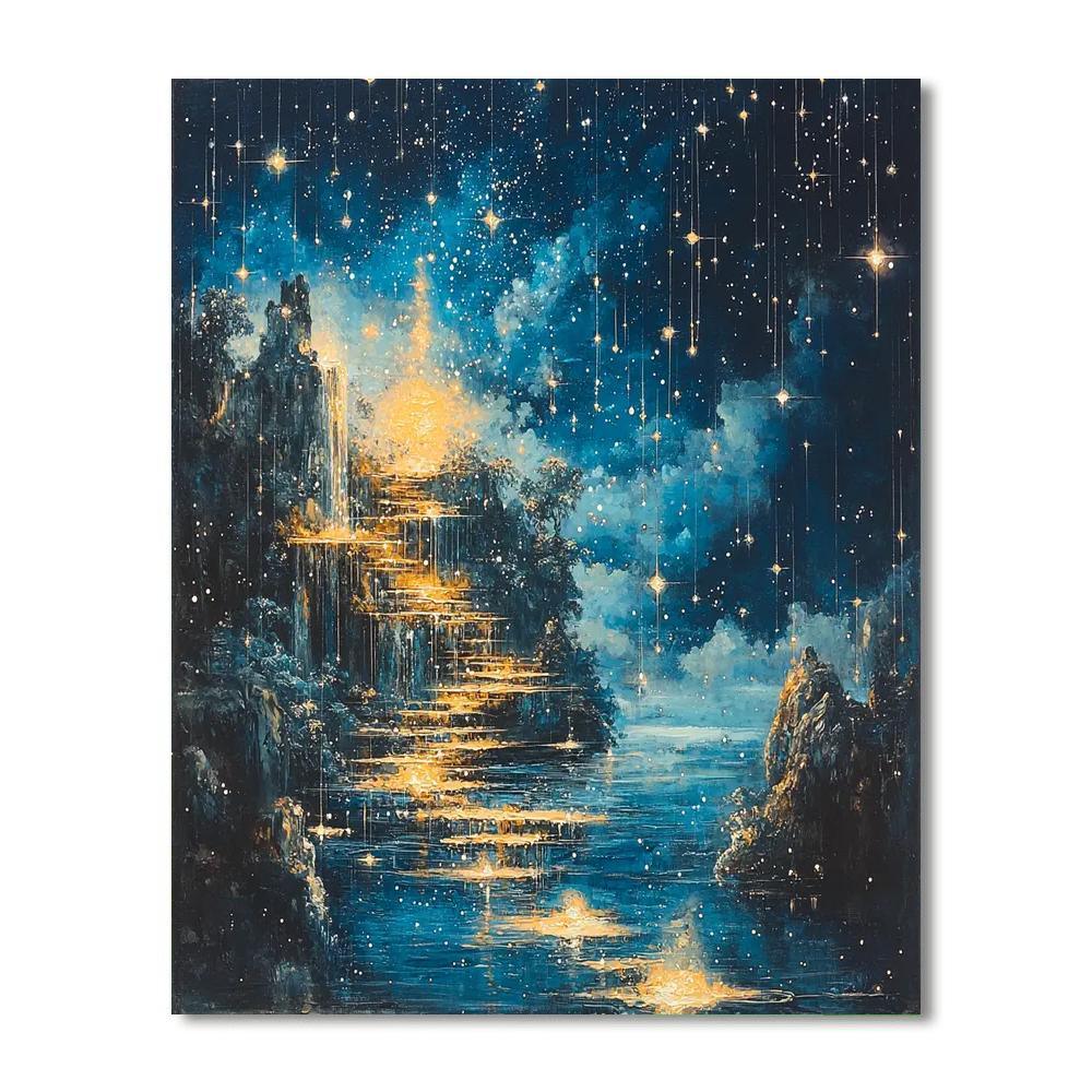 Salvador Dali Inspired Astral Surrealism  Paint By Numbers