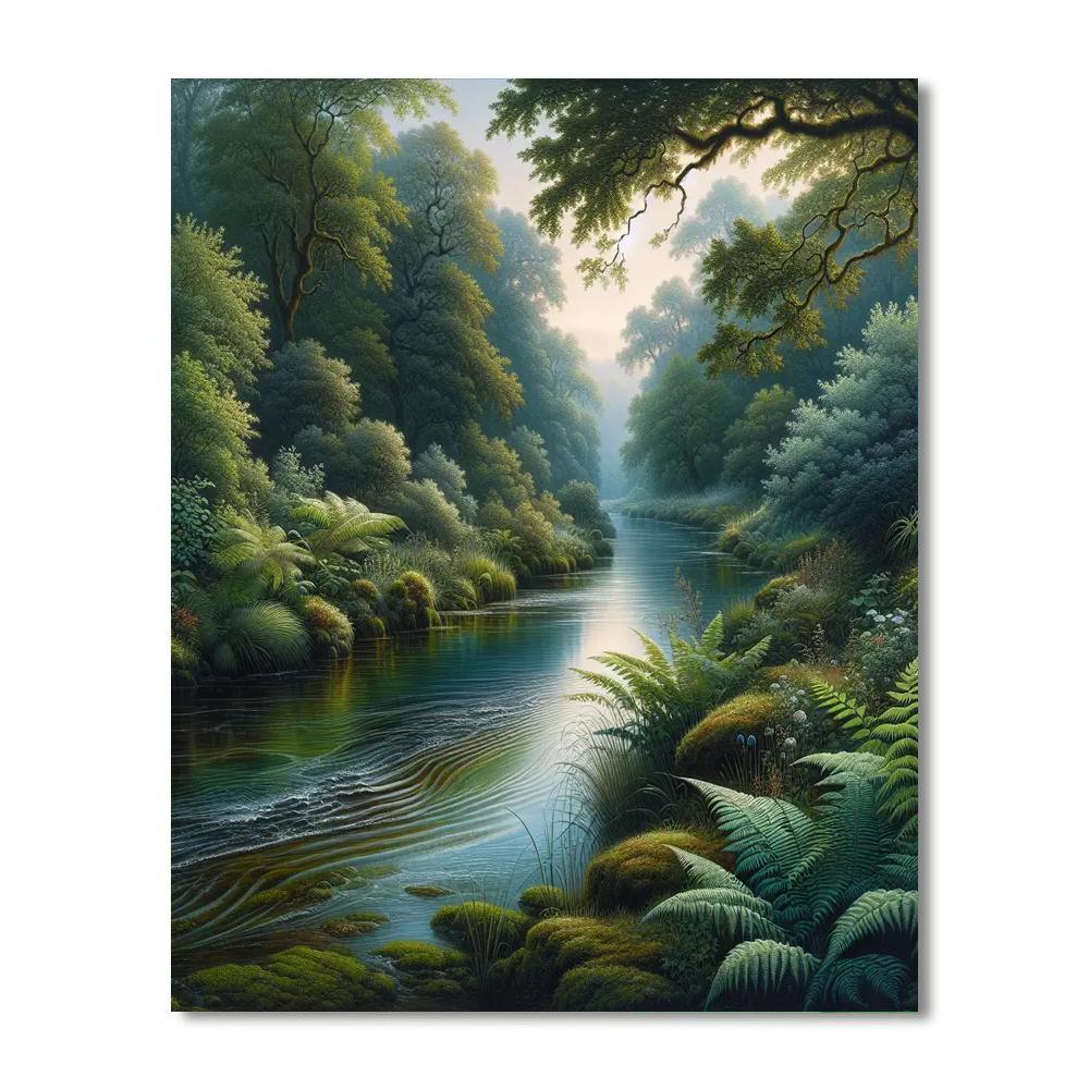 Riverside Harmony Numbered Painting Kits