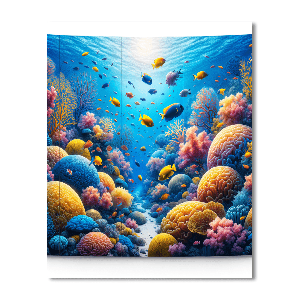 Oceanic Harmony Paint By Numbers