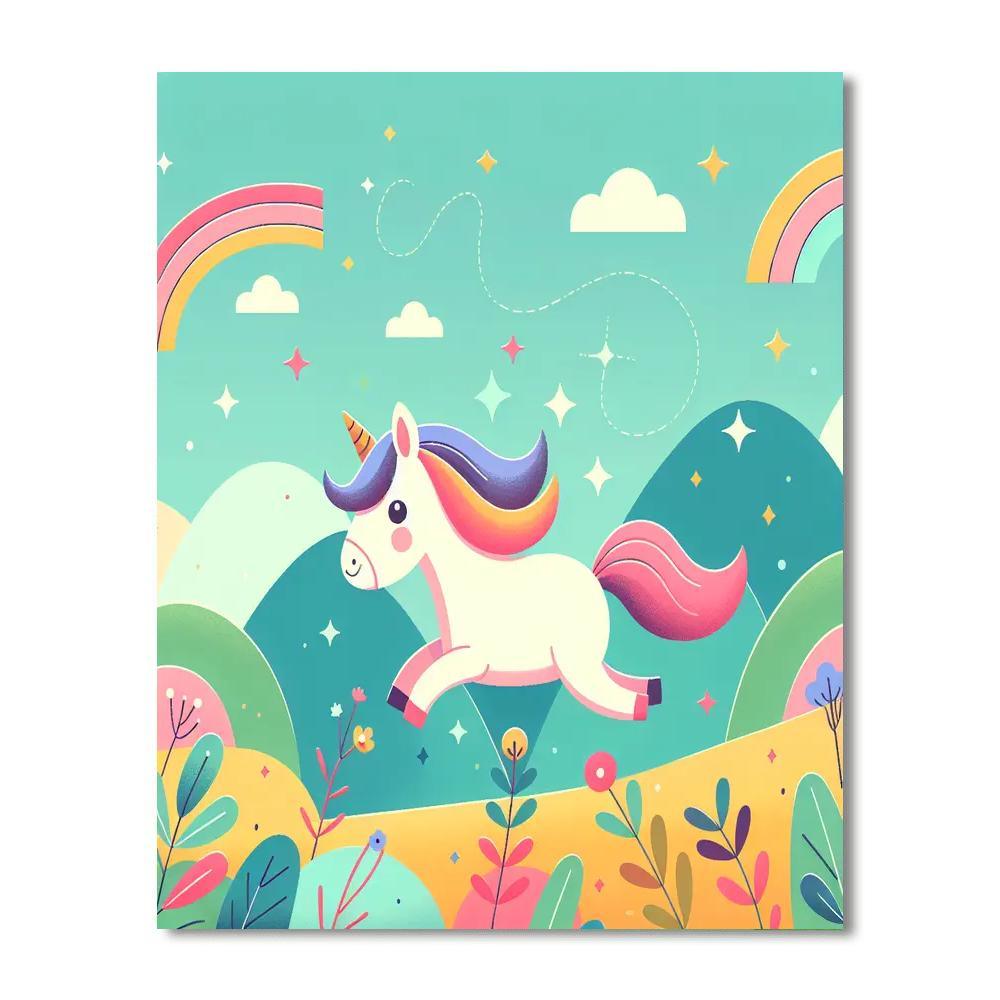 Enchanted Equine Encounter Paint By Number