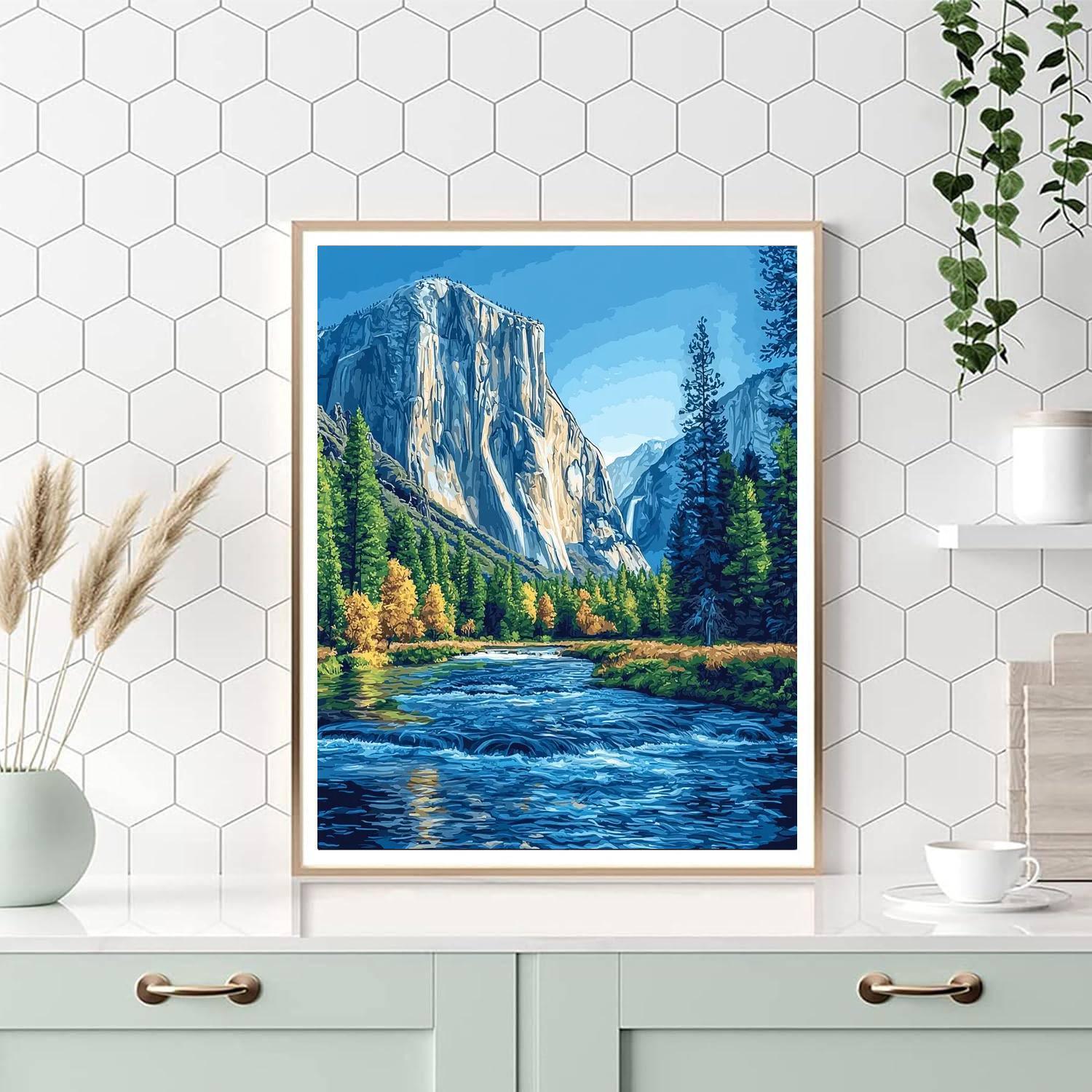 Yosemite National Park - United States Numbered Painting Kits