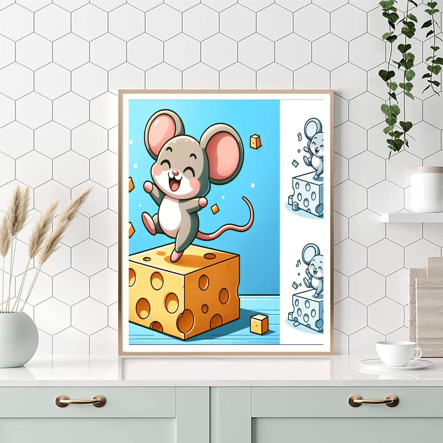 Dancing Mouse Numbered Painting Kits