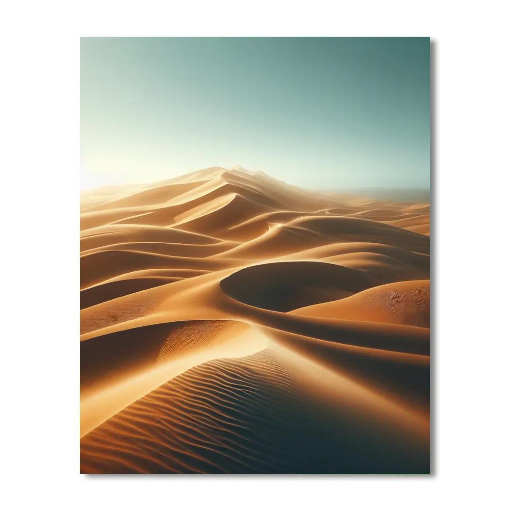 Sandy Dune Vista Numbered Painting Kits