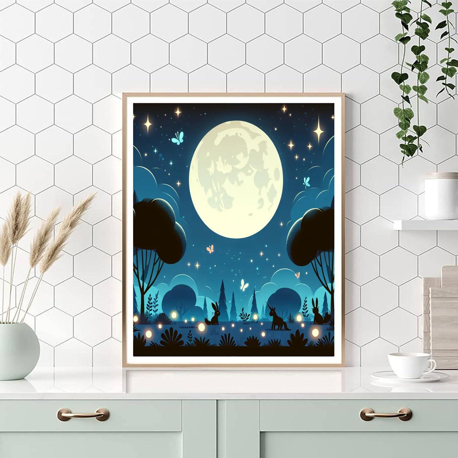 Moonlight Magic Adventure Paint By Number