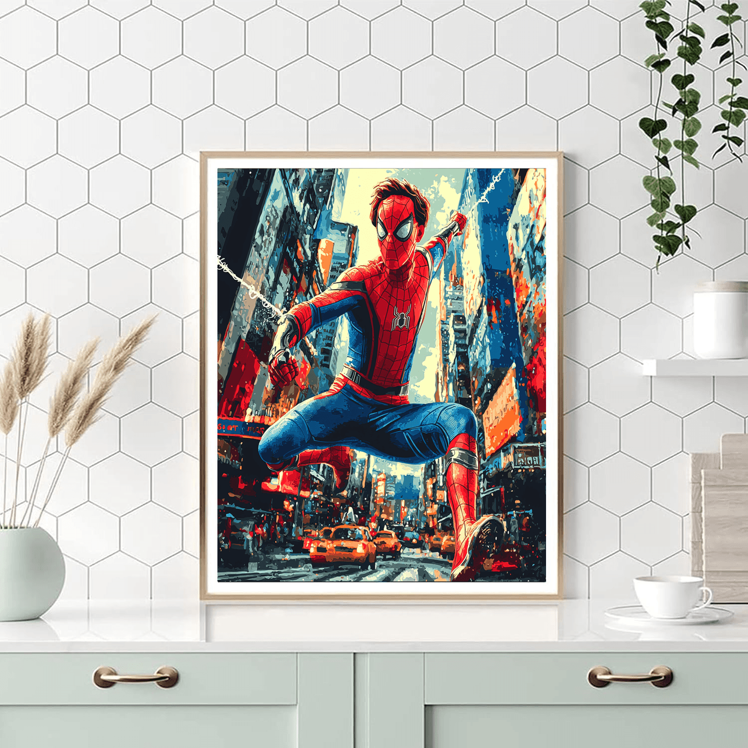Tom Holland: The Youthful Spirit Of Spider-man Paint By Color