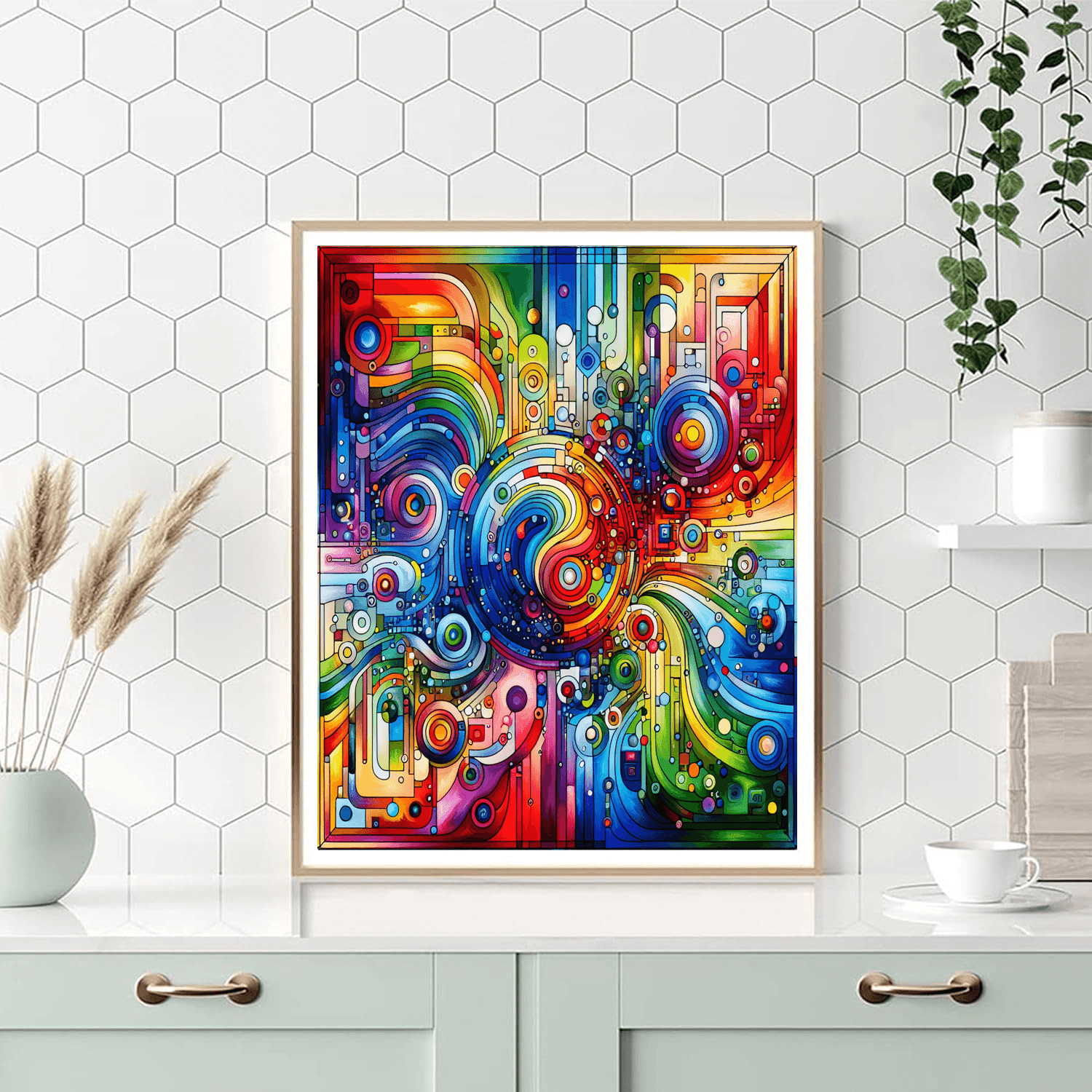 Rainbow Reflections Painting By Numbers Kit