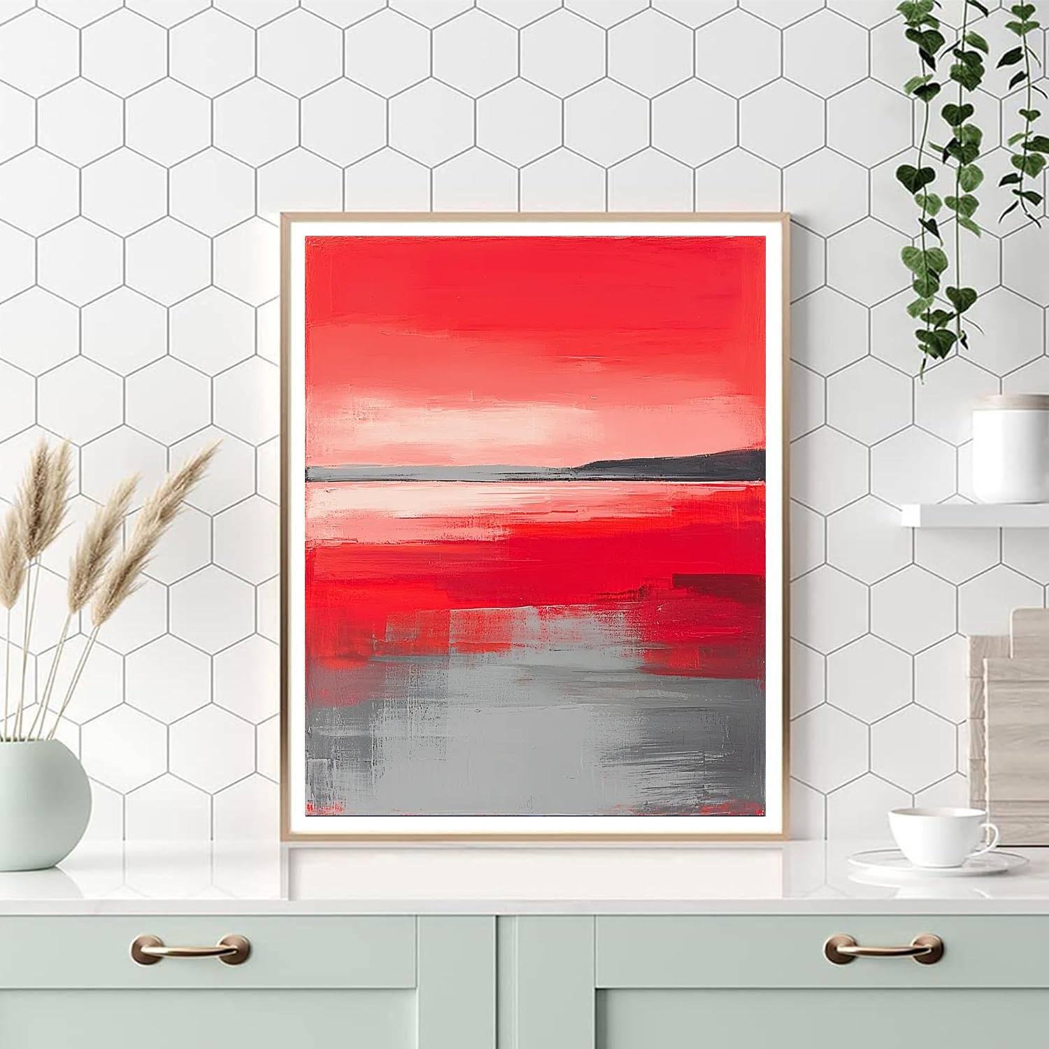 Mark Rothko Inspired Timeless Harmony  Painting Number Kit