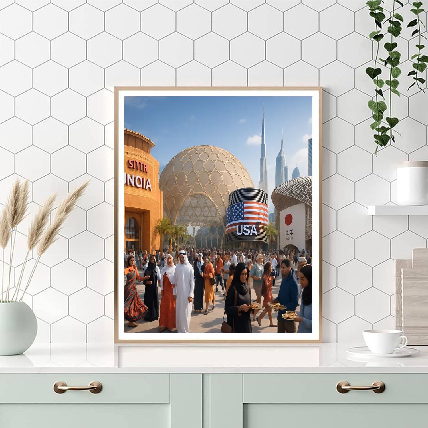 World Expo - Dubai Paint By Number