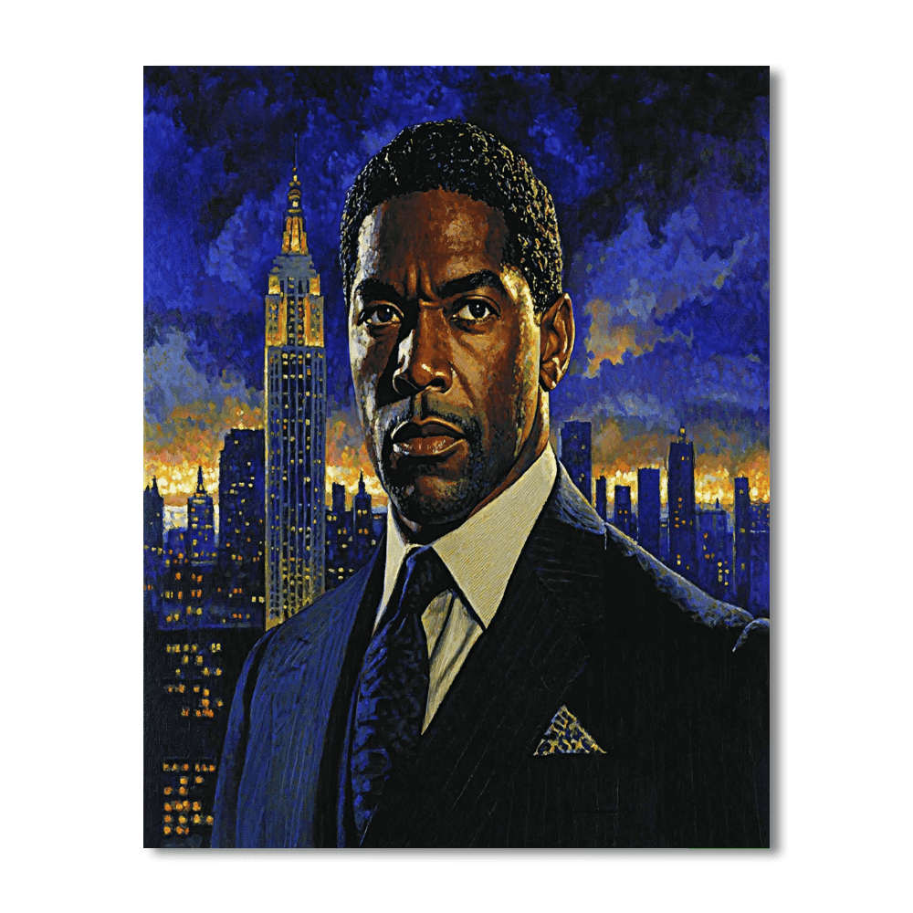 Denzel Washington: The Majestic Storyteller Paint By Number