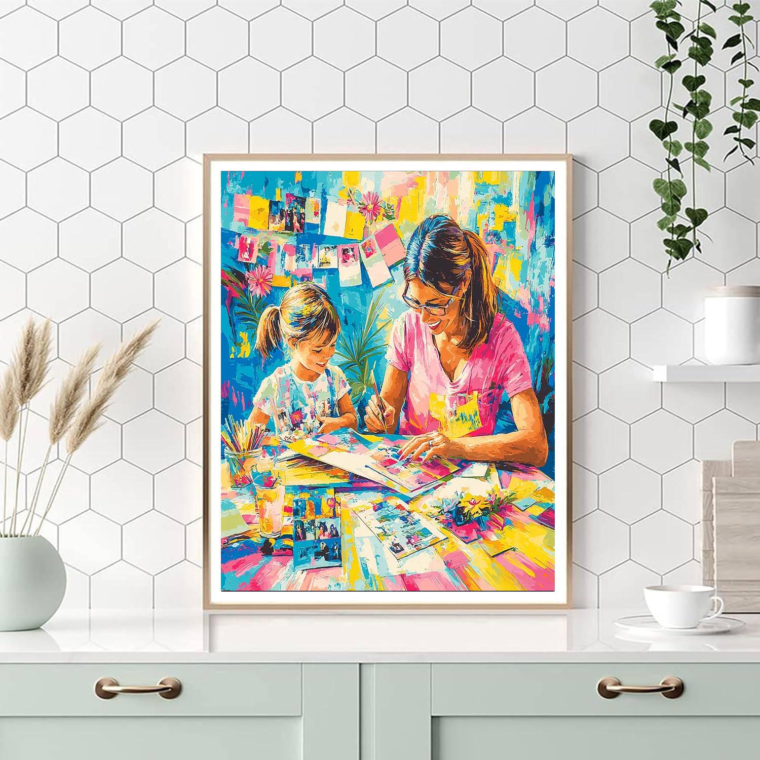 The Bonds We Build Number Painting