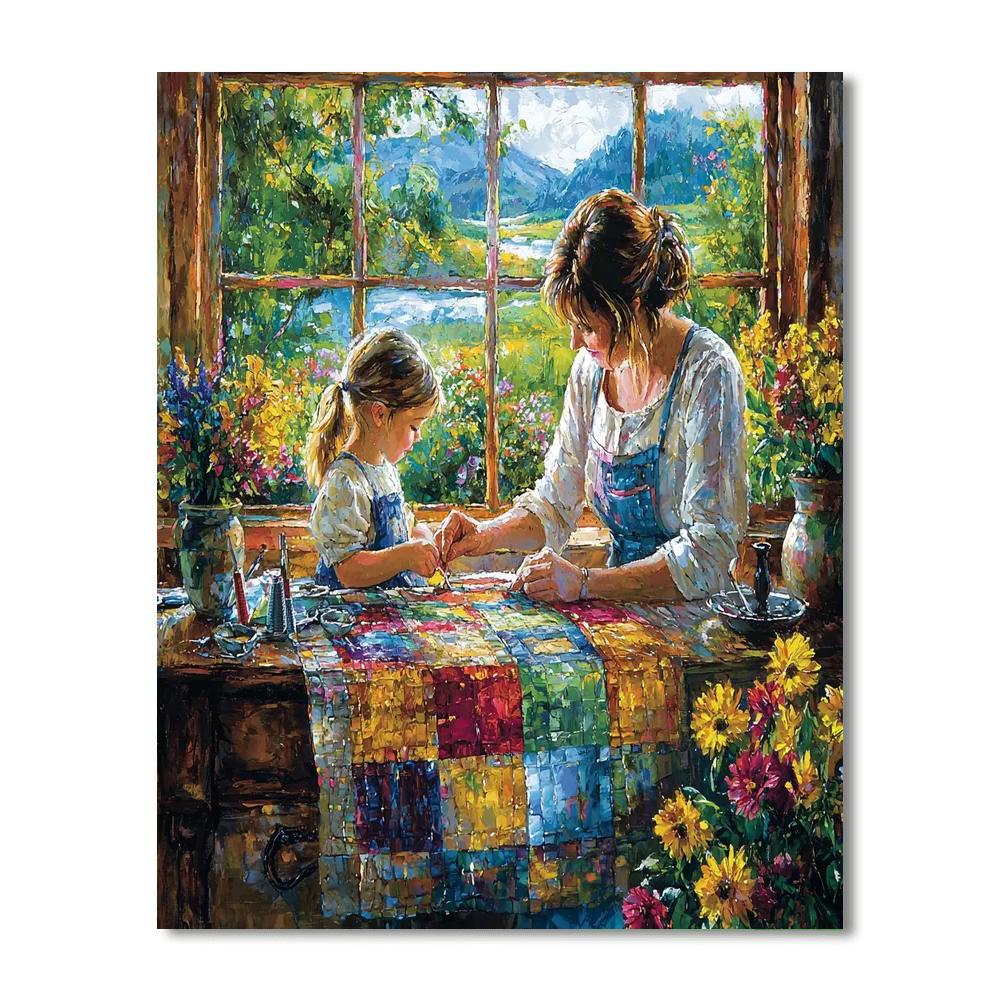 A Quilt Of Memories Numbered Painting Kits