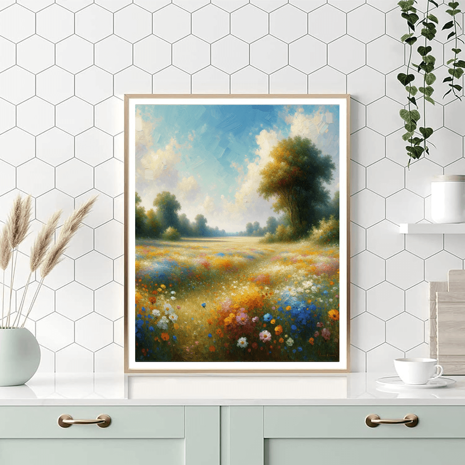 Sunny Meadows Daydream Paint By Numbers