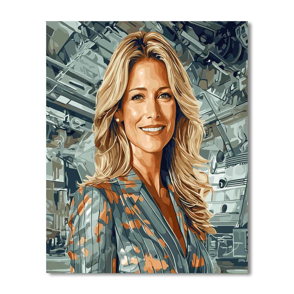 Gwyneth Paltrow: The Glamorous Journey Of Pepper Potts Painting By Numbers Kit