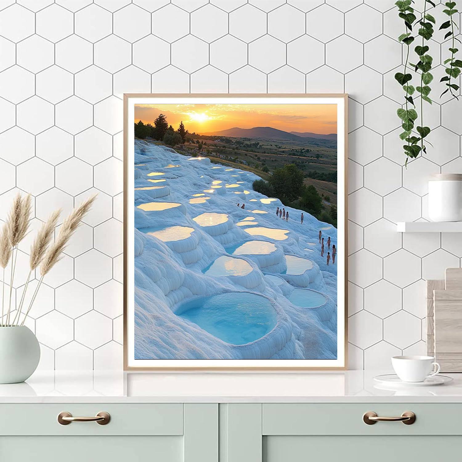 Pammukale - Denizli Number Painting
