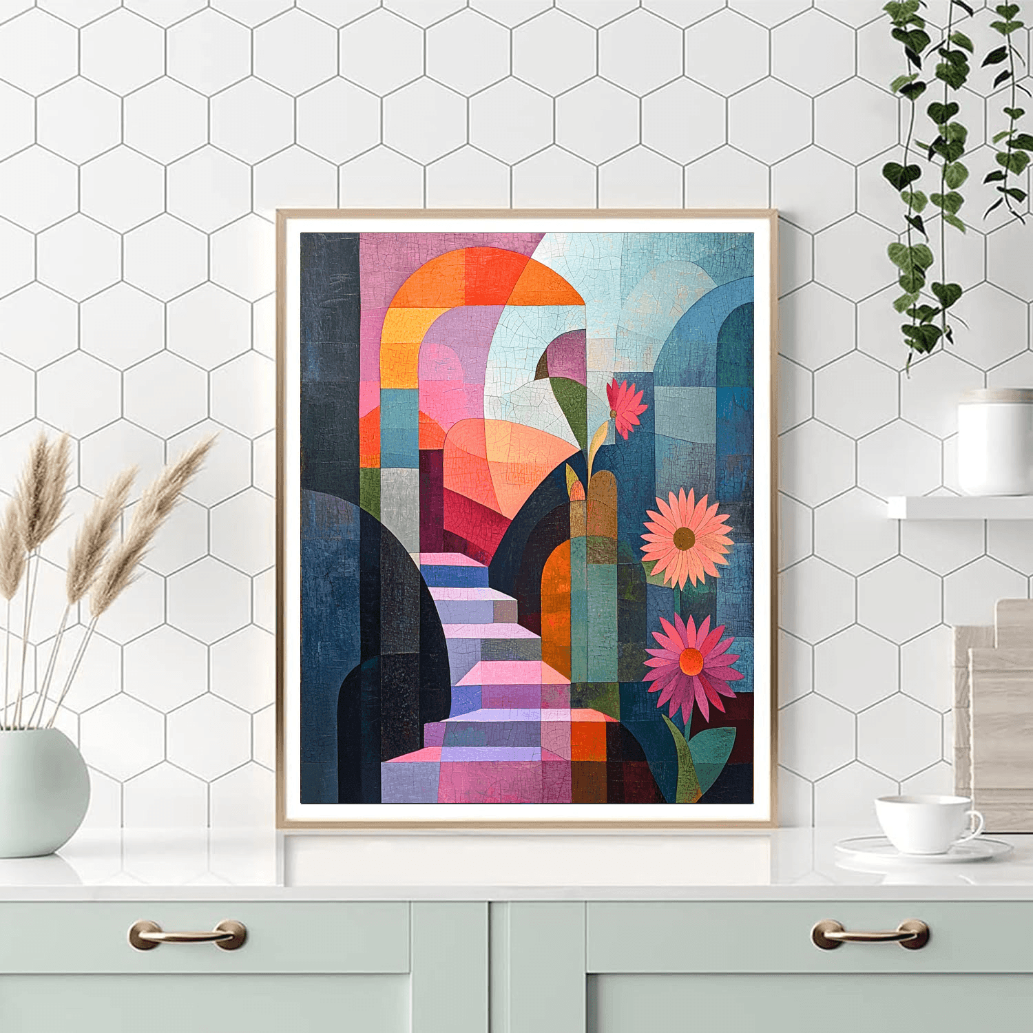 Paul Klee Inspired Journey Of Dreams  Paint By Numbers Kits