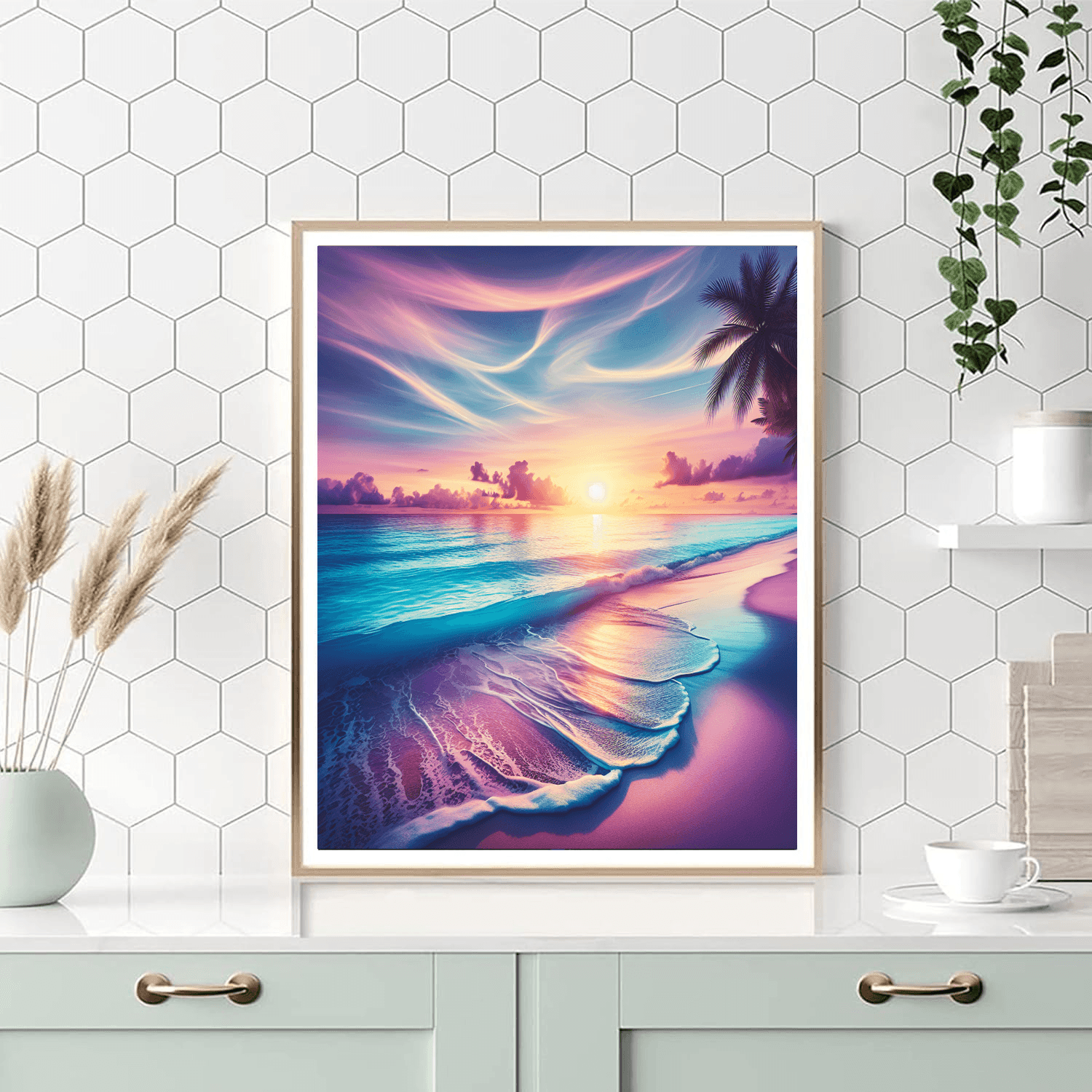 Tranquil Coastal Retreat Paint By Numbers Kits