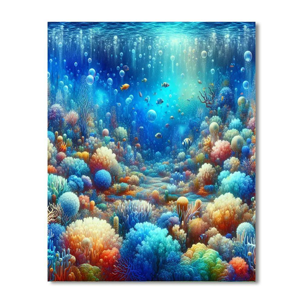 Mystical Underworld DIY Paint By Numbers