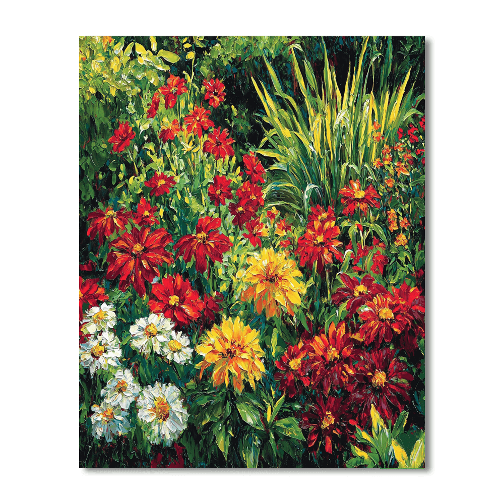 Pierre-Auguste Renoir Inspired Garden Serenade  Paint By Numbers Art