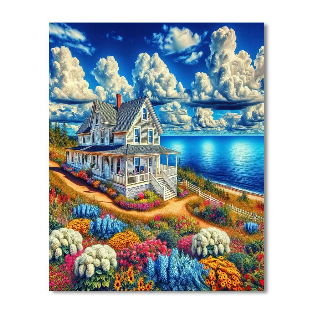 Coastal Cottage Retreat Paint By Color