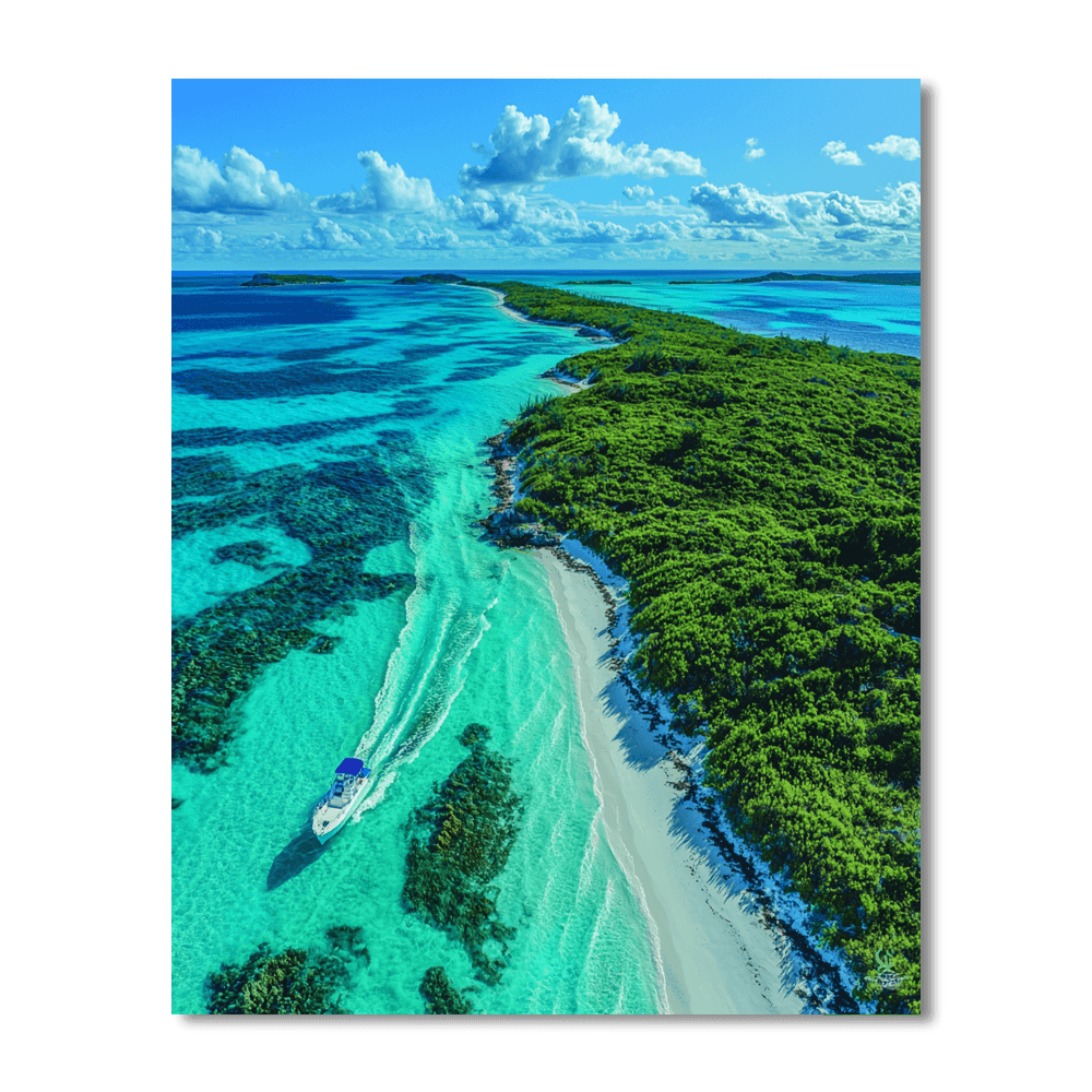 The Bahamas Exumas Paint By Numbers Kits