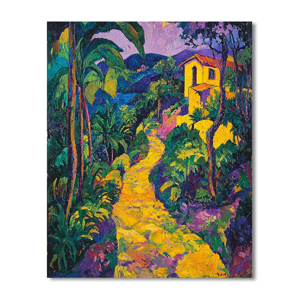Gauguin Inspired Bohemian Paradise  Paint By Numbers