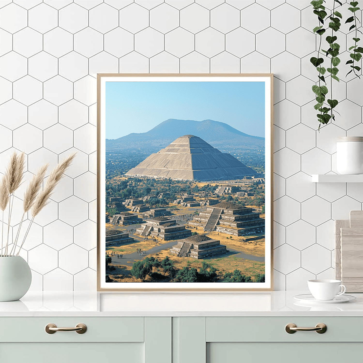 Teotihuacan - Mexico City Numbered Painting Kits