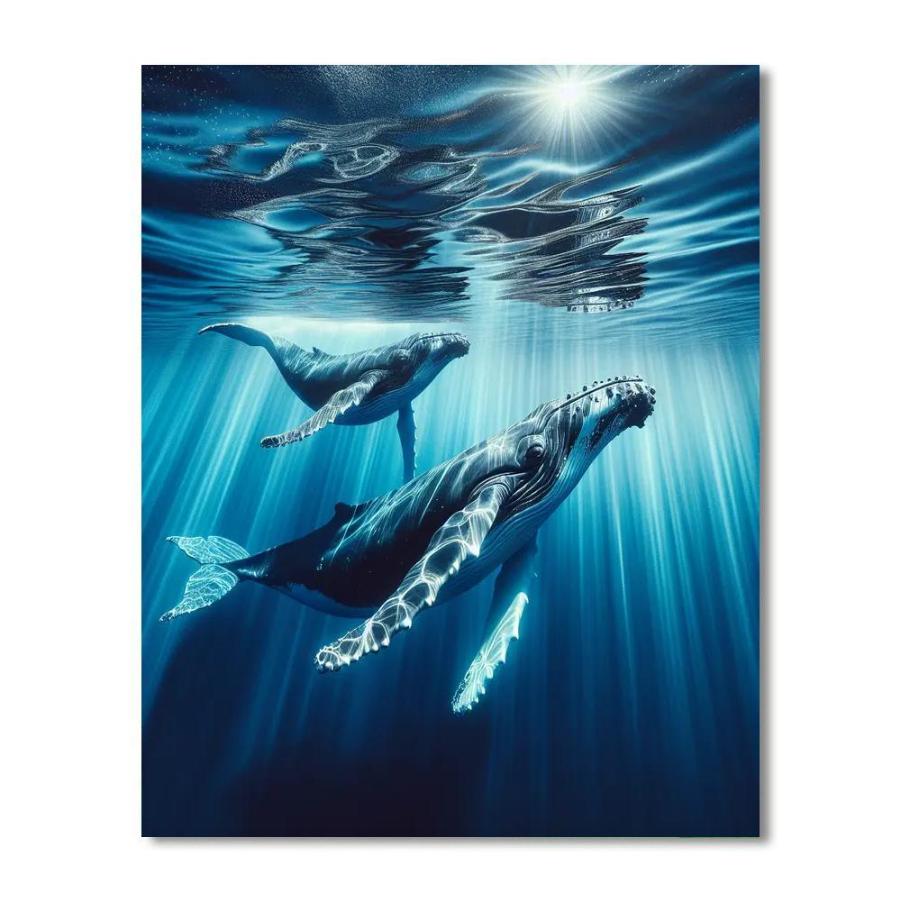 Ballet Of The Whales Paint By Numbers Kits