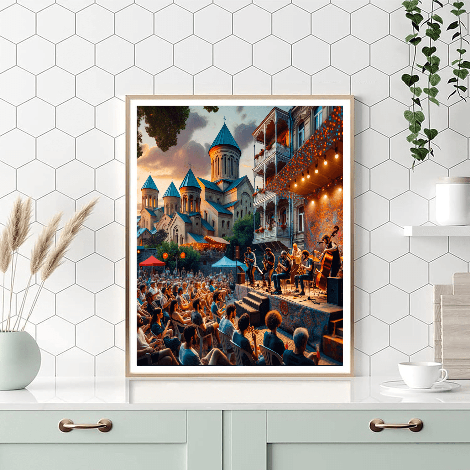 The Tbilisi Jazz Festival - Tbilisi, Georgia Paint By Color