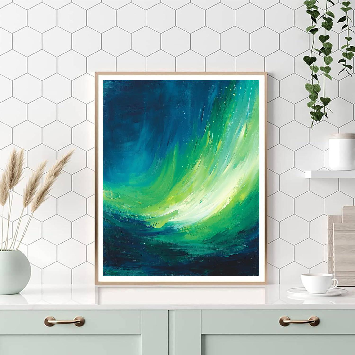 Edgar Degas Inspired Aurora Mystique  Painting Number Kit